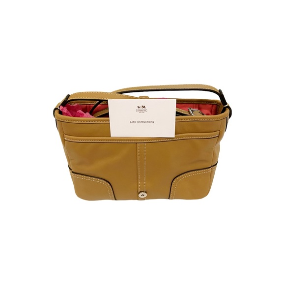 NWOT Coach HADLEY Leather Field Bag - Picture 11 of 13